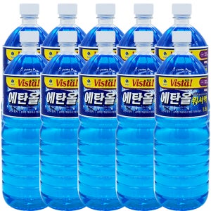 비스타 에탄올 워셔액 1.8L 10개