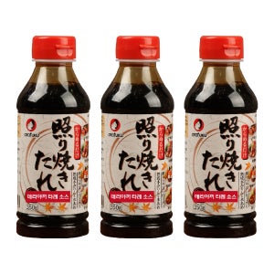 오타후쿠 데리야끼 타레 소스 350g 3개 닭꼬치 함박스테이크 생선구이 닭강정 바베큐소스