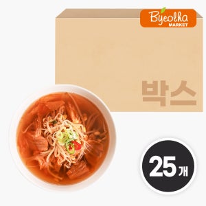 춘풍접객 김치 콩나물국 600g x 25개 (1박스) 가정식 업소용 밀키트 냉동 즉석국