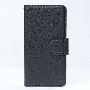 H 더블 월렛 가죽 지갑 다이어리 케이스 블랙, 갤럭시A42