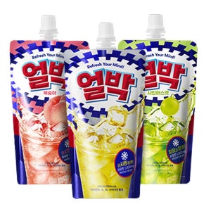 동아제약 얼음 10팩 소박스 박카스 얼박 스파우트형 오리지널 샤인머스켓 복숭아 빙과
