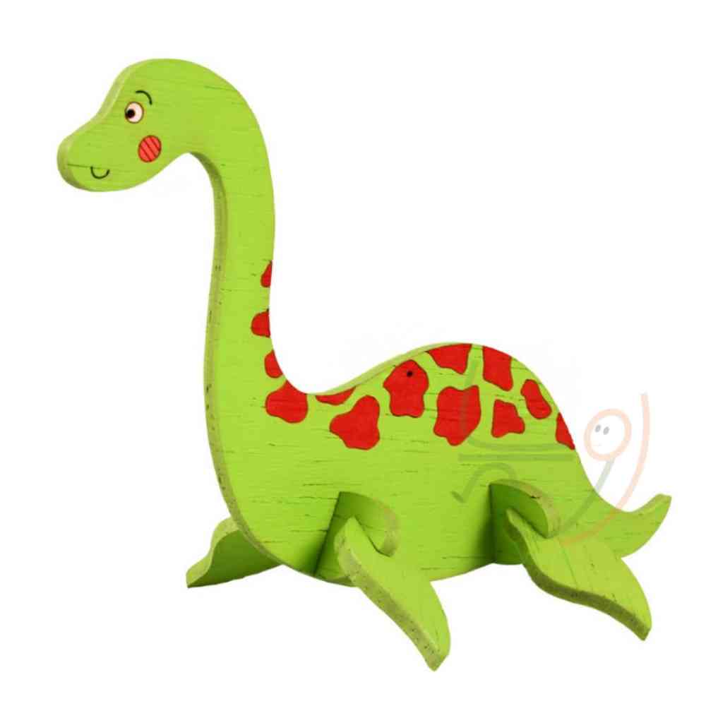 늘셋 엘라스모사우루스 YM<b>815</b> 나무만들기키트 공룡만들기