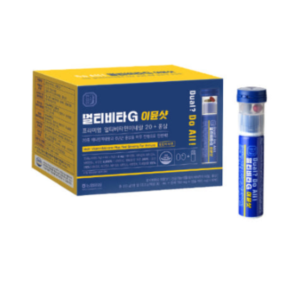 한삼인 멀티비타G 멀티비타민 6년근홍삼 액상 10개입