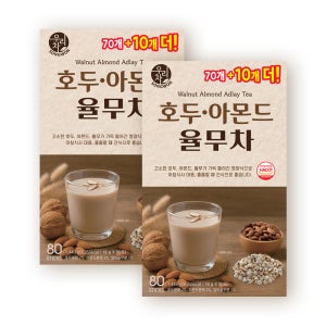 송원 우리차 호두 아몬드 율무차 80개입, 2개