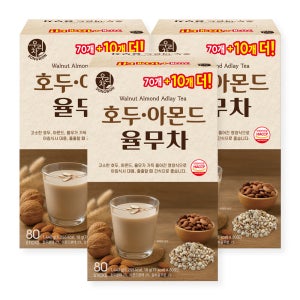 송원 우리차 호두 아몬드 율무차 80개입, 3개