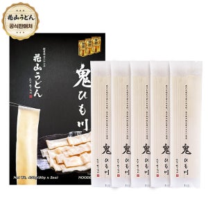 오니히모가와 일본 넓적우동 하나야마 우동면 5인세트(우동면 5인)