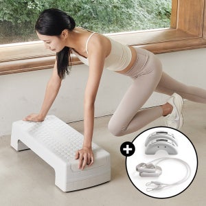 엑사이더 올인원 스텝박스 밸런스 보드 5단계 조절 스텝퍼 계단 오르기 운동 홈트 헬스 점프