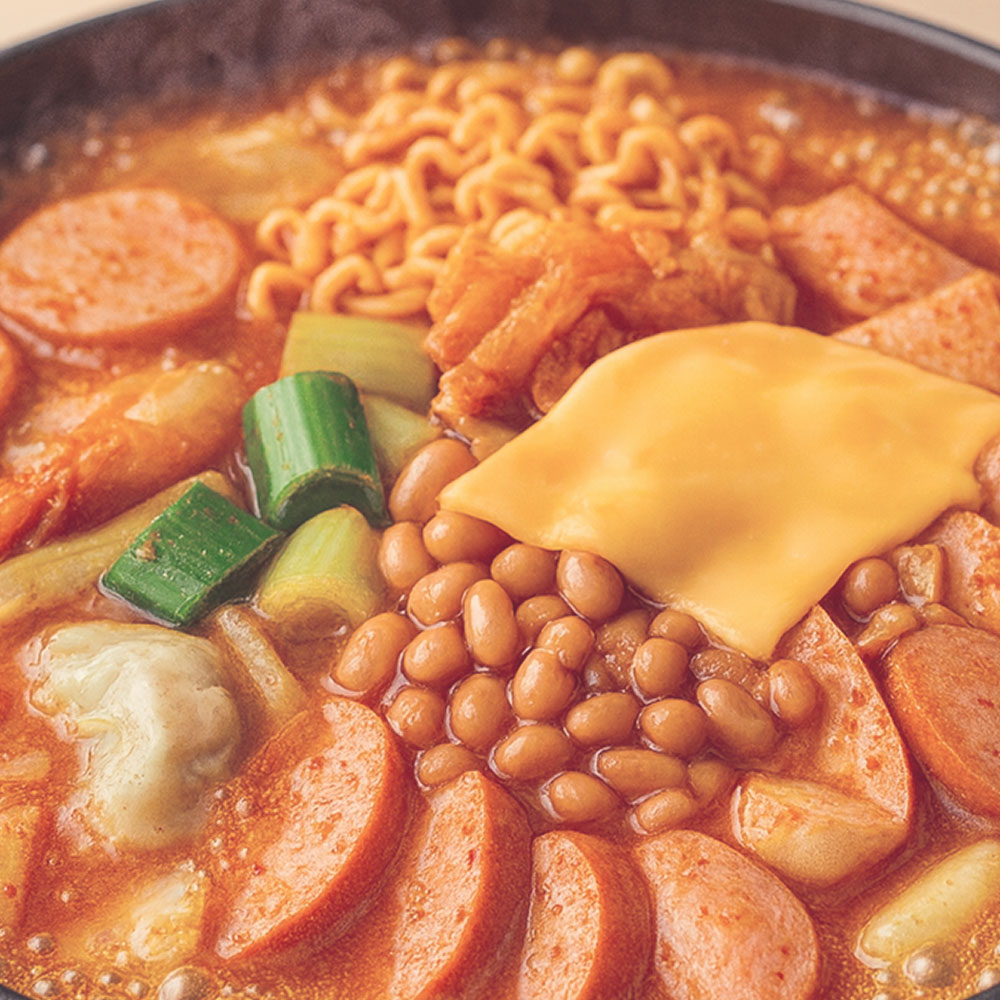 고기소녀 부대찌개 2~3인분 햄가득 베이컨 치즈 만두