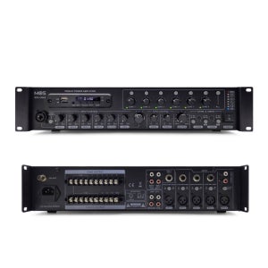 MOS 전관 방송 앰프 MPA-6300A 6채널 블루투스 비상 방송용 업소용