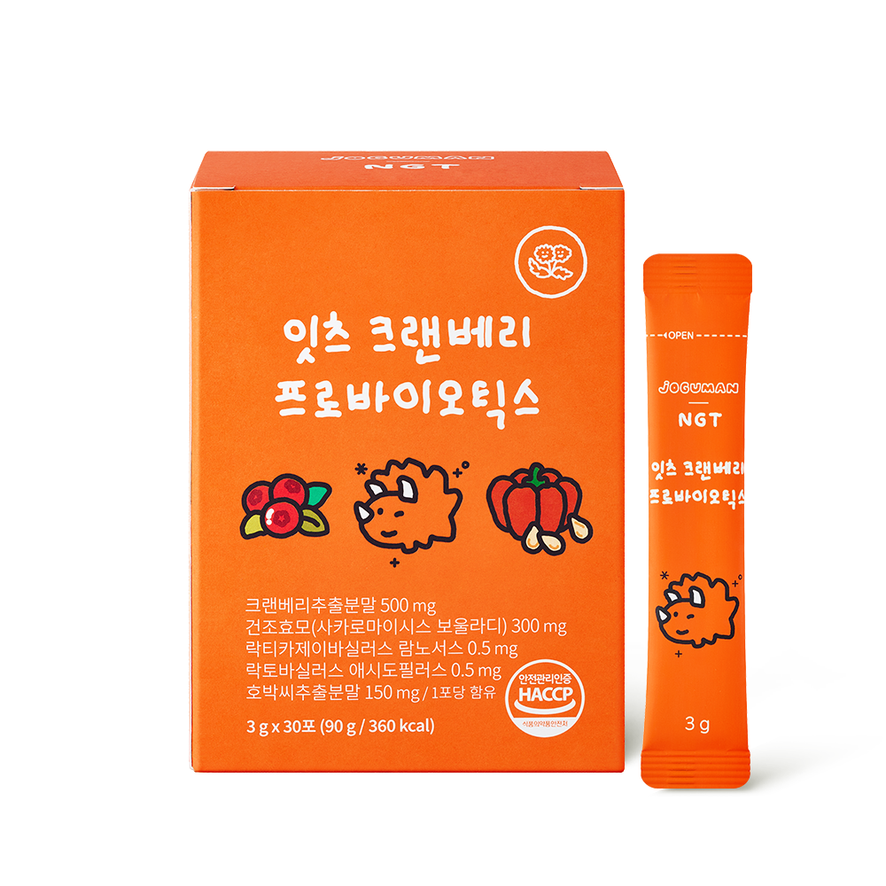 조구만 에디션 <b>잇츠 크랜베리</b> 프로바이오틱스 30포, 1개