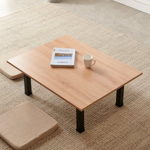 송목가구 800(소) 접이식 좌식 테이블 밥상 다용도상