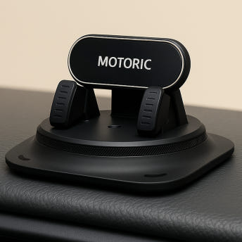 <b>라이</b>프렌드 모토릭 핸드폰 거치대 차량용 대시보드형 360도 회전 강력고정 실리콘패드