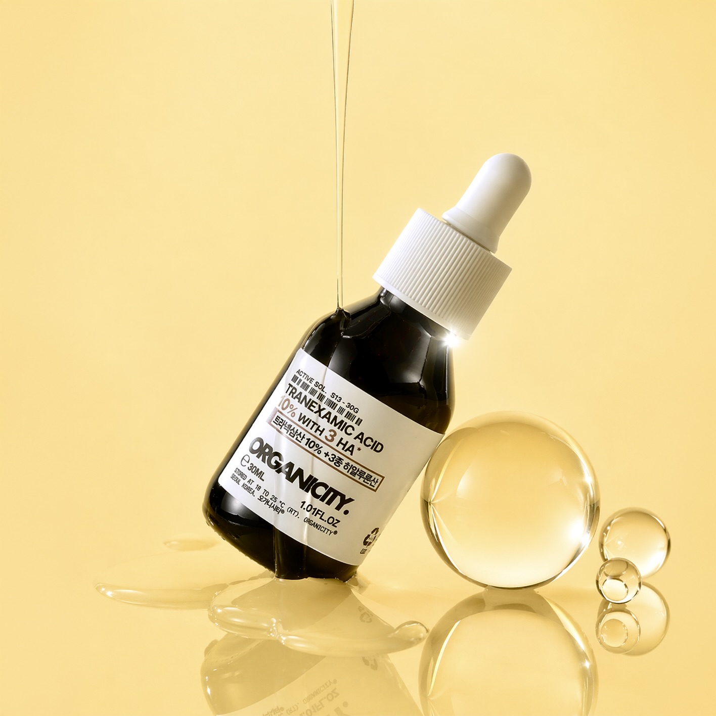 오가니시티 트라넥삼산 원액 기미세럼 10퍼센트 묽은제형, 30ml, 1개