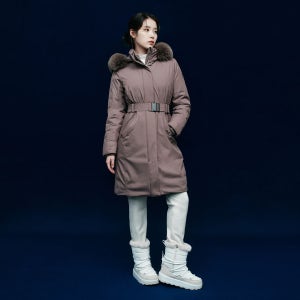 블랙야크 아이유패딩 구스롱패딩 여성 아웃도어 점퍼 다운자켓