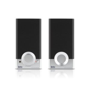 브리츠 BR-1000A Cuve Black 2 컴팩트 북쉘프 스피커