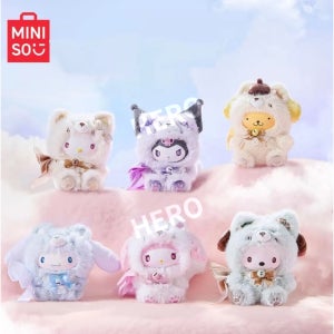 미니소 산리오 패밀리 시나모롤 키티 폭스 아일랜드 6종세트