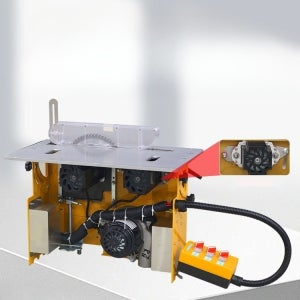 단일톱+톱날 테이블쏘 테이블쇼 작업대 톱 접이식 조기대 다이