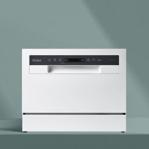 Haier 하이얼 6인용 1등급 식기세척기 자동문열림 방문설치, HDW06MFW