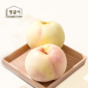 설아복숭아 정품 2.2kg(5-9과) 산지직송 달콤 쫀득 고당도 첫눈 설도 설리 설아 복숭아 2.2kg, 1개