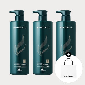 현대약품 마이녹셀 프레스티지 스칼프 뿌리볼륨 탈모샴푸 960ml, 3개