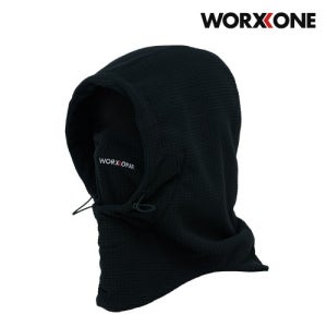 웍스원 WA-W003 후드워머 (블랙) 겨울 목토시 방한용품