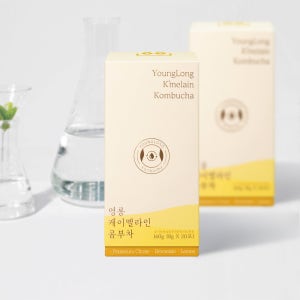 영롱 케이멜라인 콤부차 [칼륨 포타슘] 브로멜라인 파인효소 구연산 20포, 2개