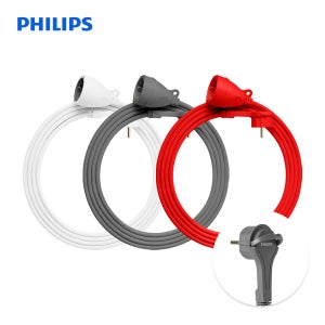 필립스 고용량 1구 연장선 연장 케이블 납작 콘센트 멀티탭 5M