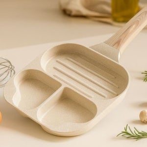 소소낫 IH 하트 3구 인덕션 에그 후라이팬