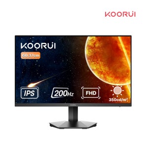 쿠루이 24 게이밍 모니터 G2411P (24E3) 무결점 60.37cm FHD IPS 200Hz 평면