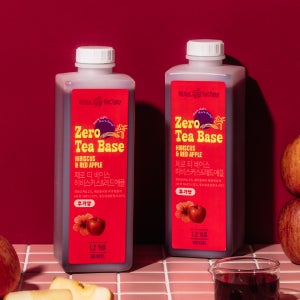 서울팩토리 제로 티 베이스 히비스커스&레드애플 1.2kg 제로아이스티