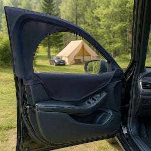 캐딜락XT4햇빛가리개 다용도 차박모기장