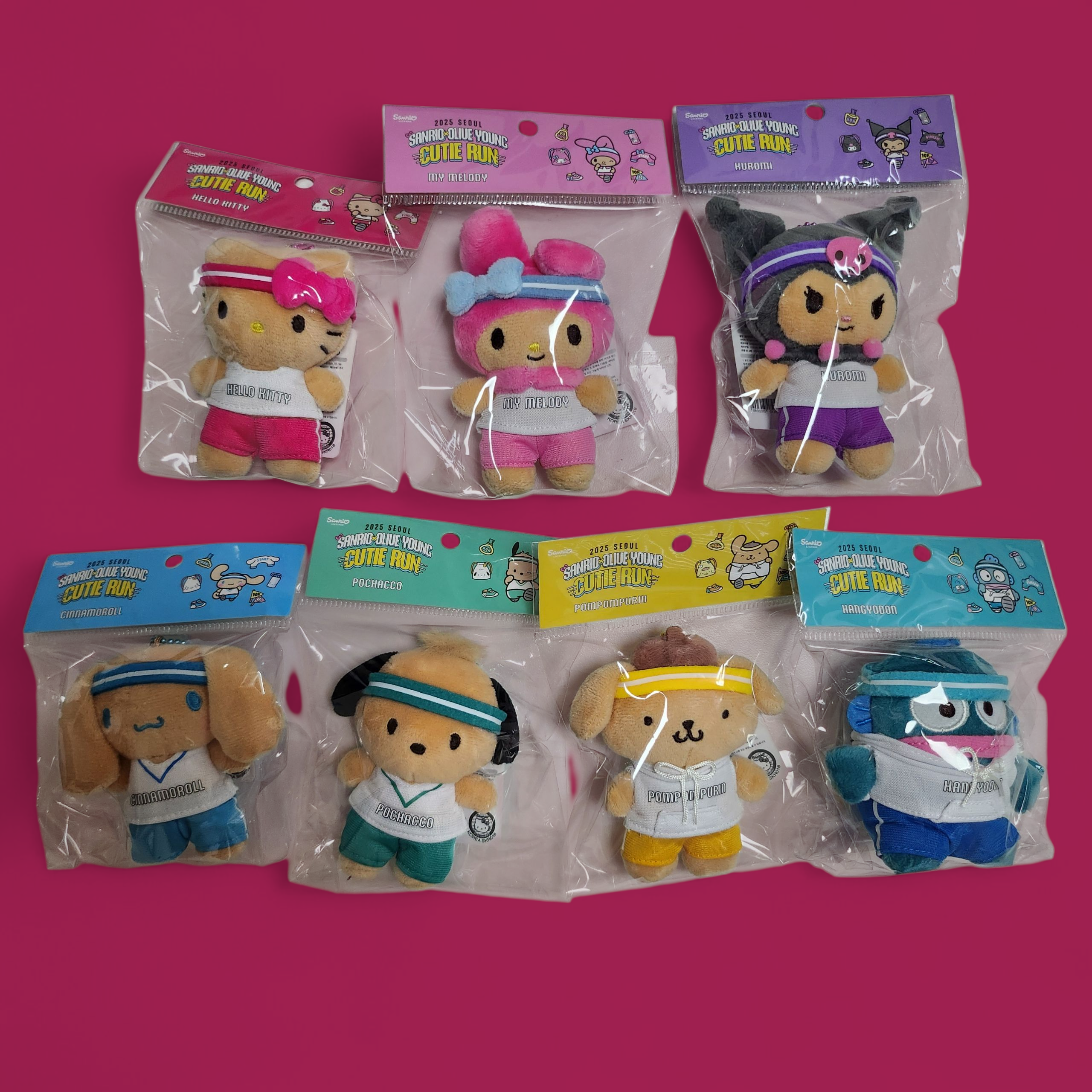 올리브영 산리오 캐릭터 키링