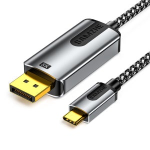 삼지 8K 60Hz C타입 to DP 1.4 미러링 케이블 POCP 2m, 1개