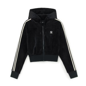 [MLB] 여성 베이직 벨벳 후드집업 (2 COLOR)