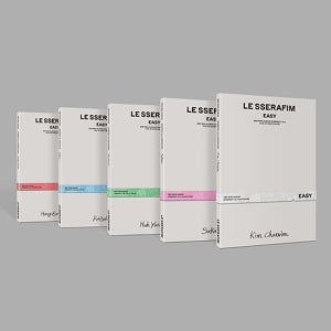 세트 (COMPACT 5종) 르세라핌 EASY 미니3집 LE SSERAFIM 컴팩트
