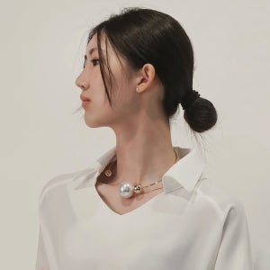 [엘다라인 스타일] 오렐리아 진주볼 초커