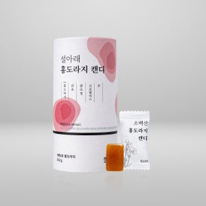 설아래 프로폴리스 홍도라지캔디 목캔디 국내산 152g, 10개