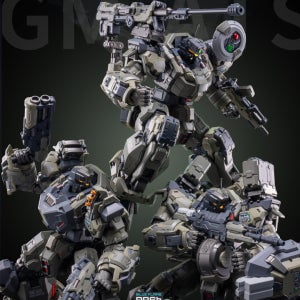 [예약 상품] 모쇼 MOSHOW 탁월 근위병 특전형 파파샤 중대 3종 세트 GM-ATS (특전포함)