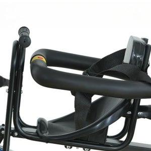 전기자전거 유아안장 시트 앞좌석 카시트 쿠션 보조 6세대 등받이 푹신한 의자 대형 팔걸이 발판