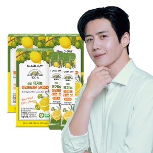 뉴트리디데이 리얼 유기농 올리브 레몬샷 100% 14포 x 3개 총 42포