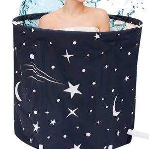 반식욕조 이동형욕조 1인사우나 반신욕기