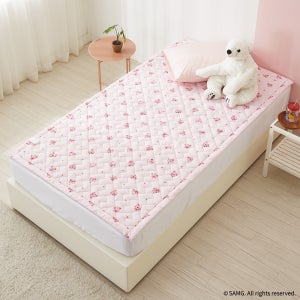 (신제품출시) 캐치티니핑 시즌6 2in1 카본탄소매트 전기요 패드핏 슈퍼싱글, 110x200cm, 하츄핑 핑크