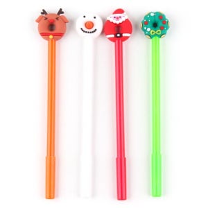 성탄 도넛 인형 중성펜 20개