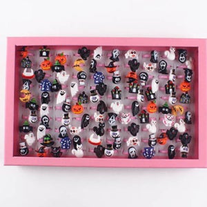 할로윈 친구들 모두모인 반지 100개