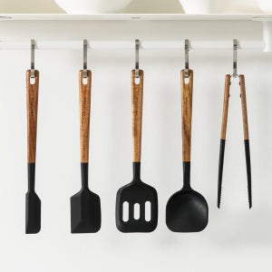 레꼴뜨 실리콘 조리도구 5종세트 키친툴 뒤집개 국자 스파츌라 집게 요리도구 주방용품