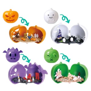 할로윈 호박 유령 좀비 박쥐 2way 오너먼트 일본 내수용 확정 가챠