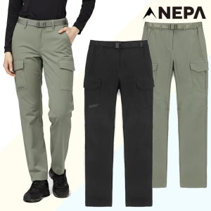 네파여성바지 겨울 패스파인더 카고 웜 레귤러핏 기모 보온