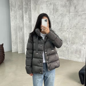 26FW 에르노 여성 퀼팅 하이넥 패딩 자켓 안트라시테 PI0019