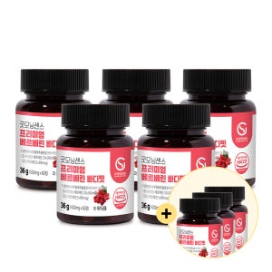 굿모닝센스 1정 540mg 베르베린 여주 바나바잎 추출물 코로솔산 효능 60정, 8개