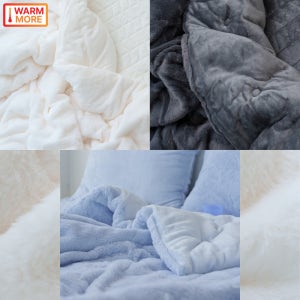 포근 끝판왕 도톰한 극세사 10mm 차렵이불